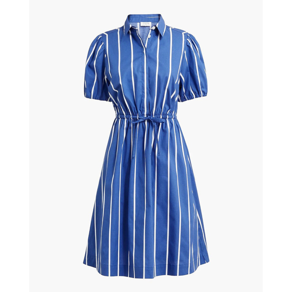 J.Crew Short-sleeve tie-waist mini dress